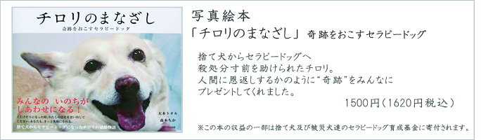 奇跡をおこすセラピードッグ チロリのまなざし