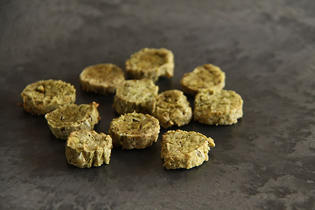 無農薬スナップえんどう豆クッキー